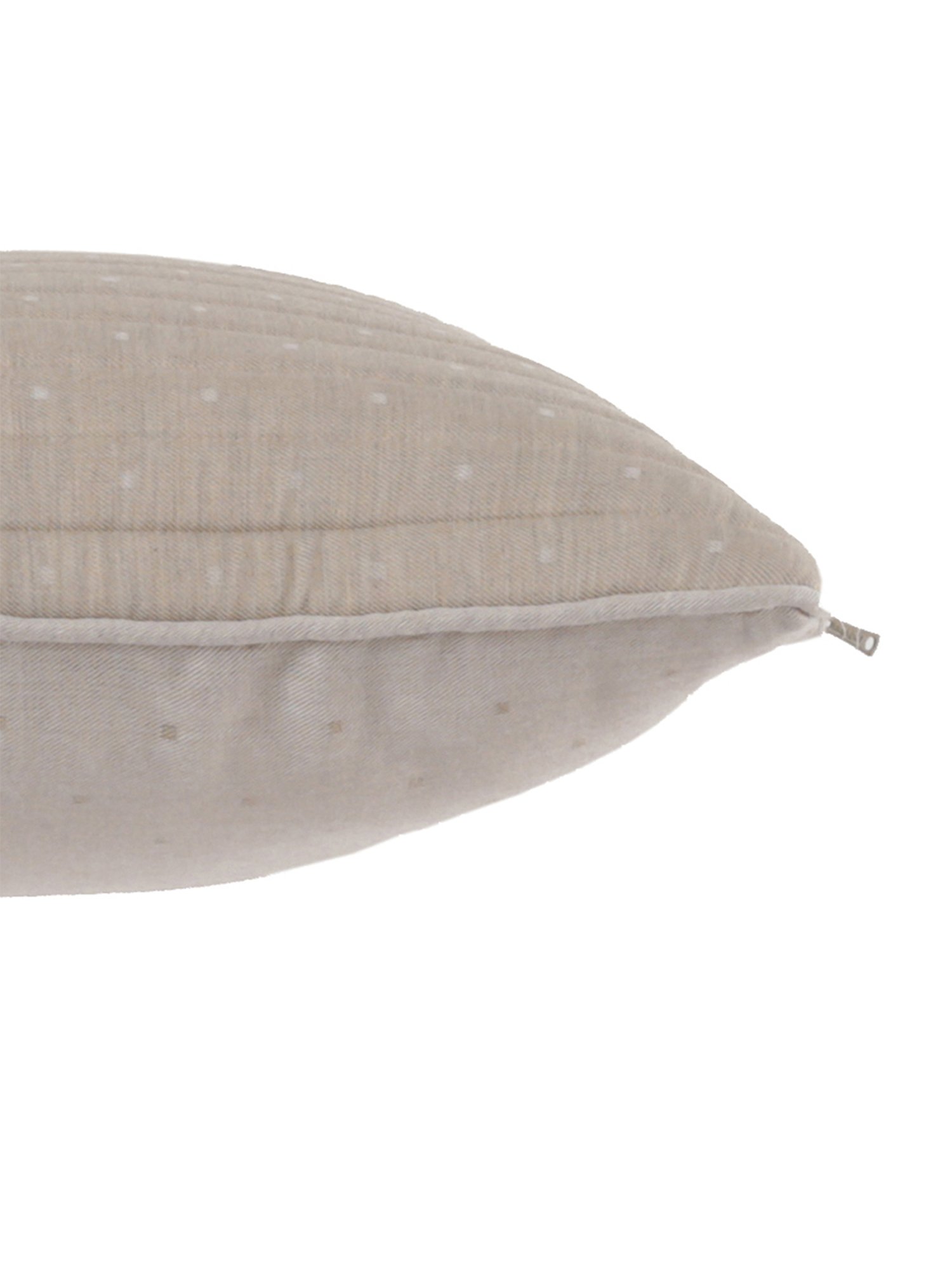 Maspar Cotsmere Muted Stripes Beige 300 TC Cotton Cushion Cover