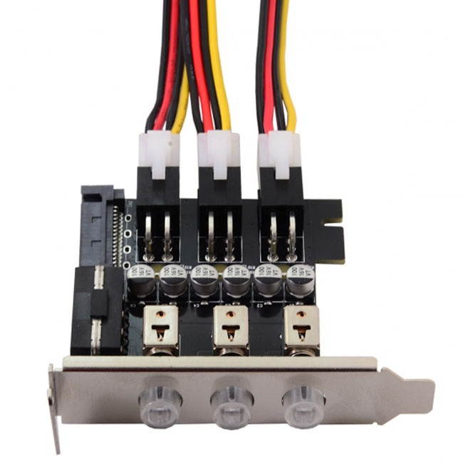 FVH 3 Hard Disk Control System Intelligent Control Management System HDD SSD Power Switch with Low Profile Bracket PW-019