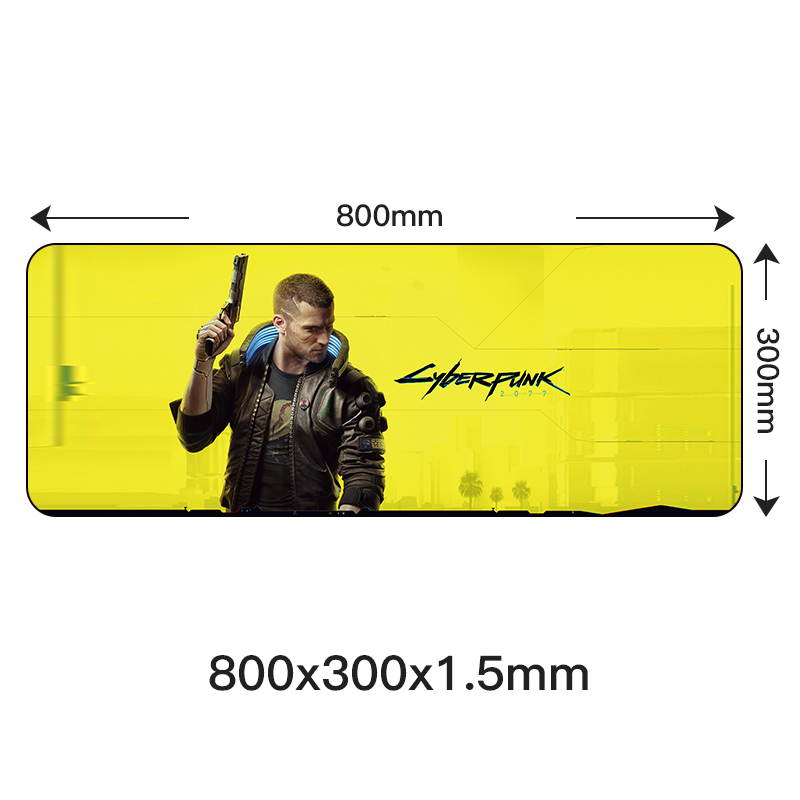 HISPETECH Large Gaming Mouse Pad for Cyberpunk 2077 Judy Alvarez V Samurai XL Computer Mousepad Custom
Speed Desk Mat For Laptop