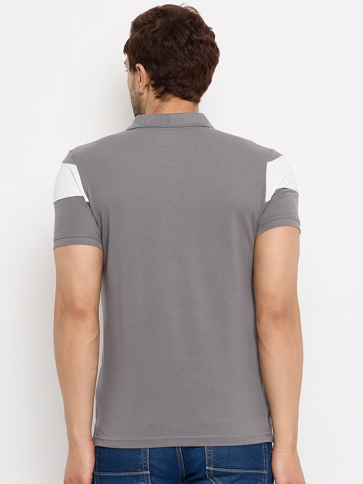 Duke Ash Slim Fit Striped Polo T-Shirt