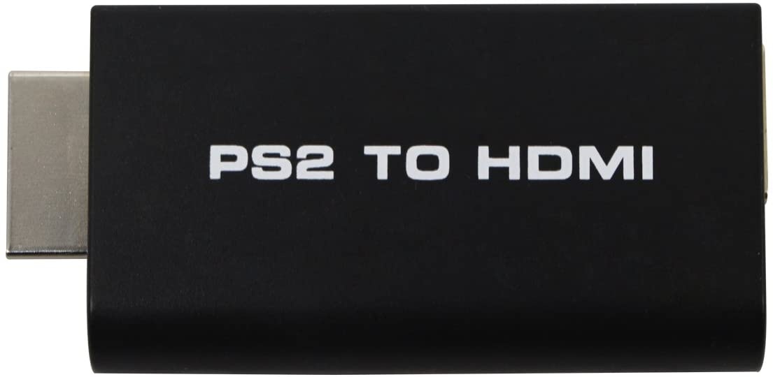 PS2 to HDMI Playstation 2 to hdmi 480i/480p/576i Audio Video Converter Adapter with 3.5mm Audio Output Supports All PS2 Display Modes