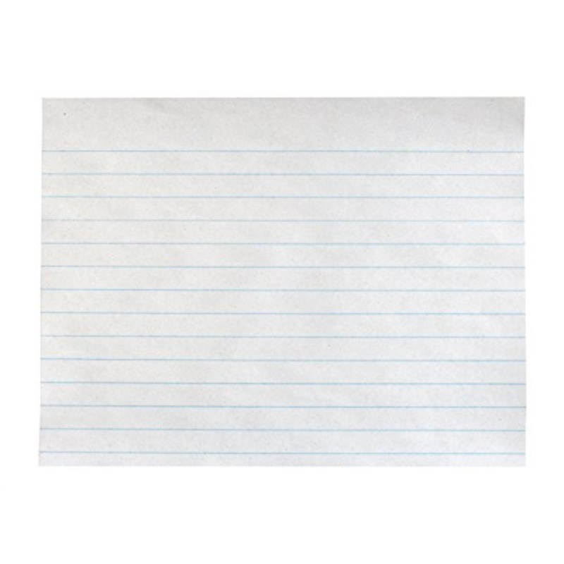 School Smart Practice composition Paper - 7 in x 8 1/2 in - Pack of 500 - White