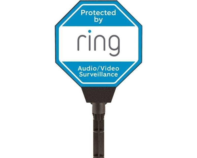 Ring Solar Security Sign - 8ASYS6-0EN0