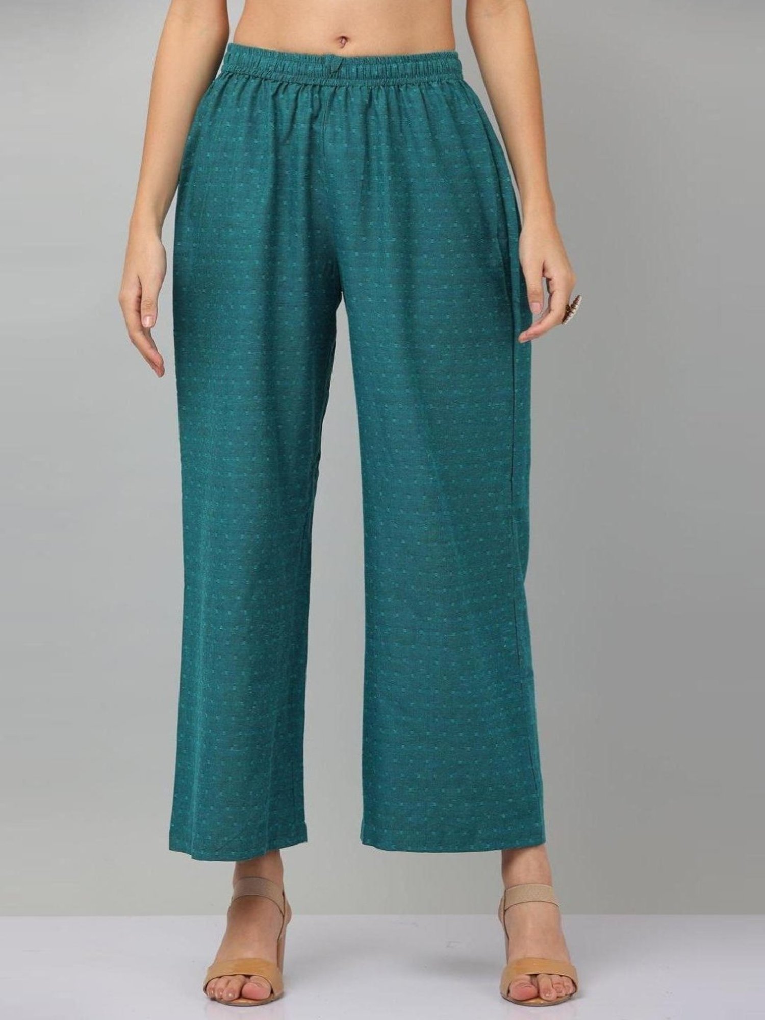 Kaanchie Nanggia Green Causal Wear Shirt and Pant Set