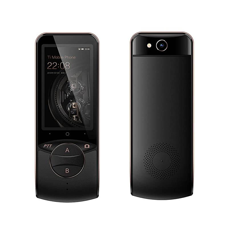 Voice Language Translator Device, 45 Languages Real-Time Translation, Image Recognition & Translating, Remote International Conference for Business Travel Learning Shopping (Black)