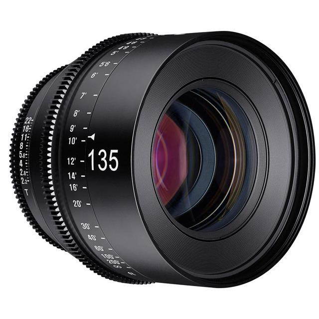 Rokinon Xeen 135mm T2.2 Manual Focus Professional Cine Lens with Canon EF Mount