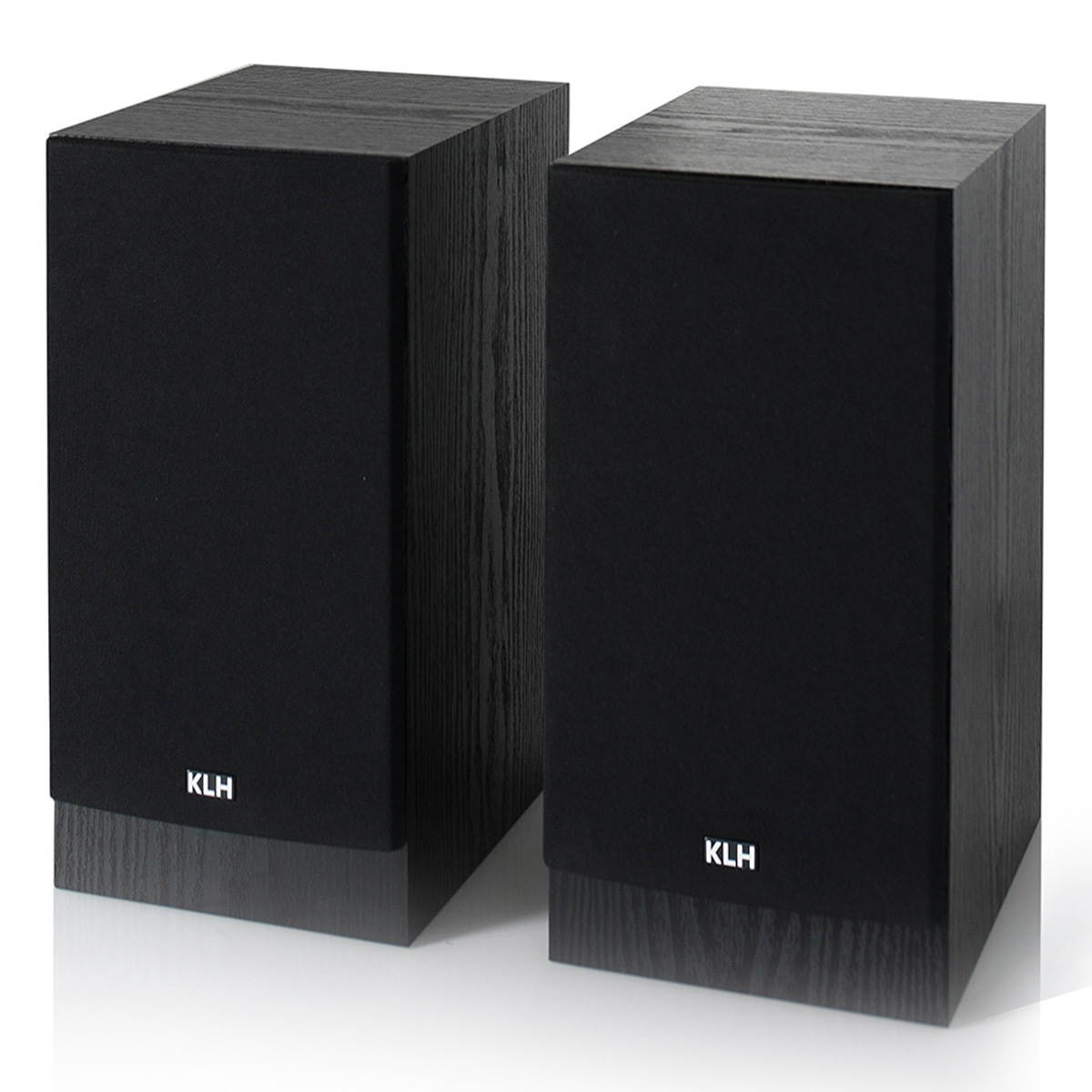 KLH Albany II 2-Way Bookshelf Speakers - Pair (European Walnut)