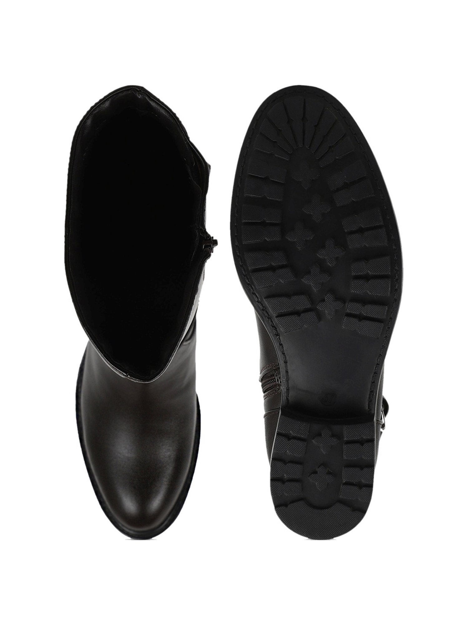 Elle Women's Brown Casual Booties