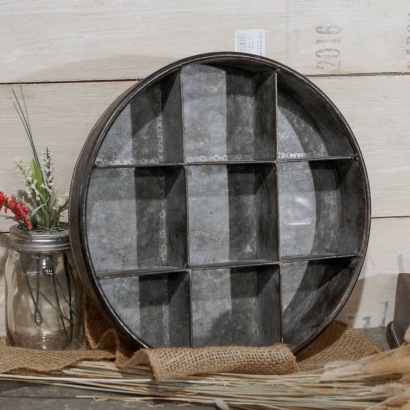 Metal Tray with Dividers - VIP Home & Garden