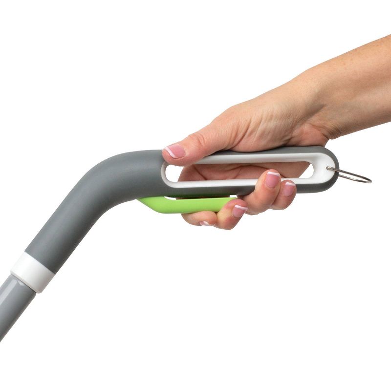 Casabella Infuse Hardwood Floor Spray Mop Kit - 1 Mop 1 Reusable Mop Pad 1 Floor Cleaner Concentrate - Lemongrass