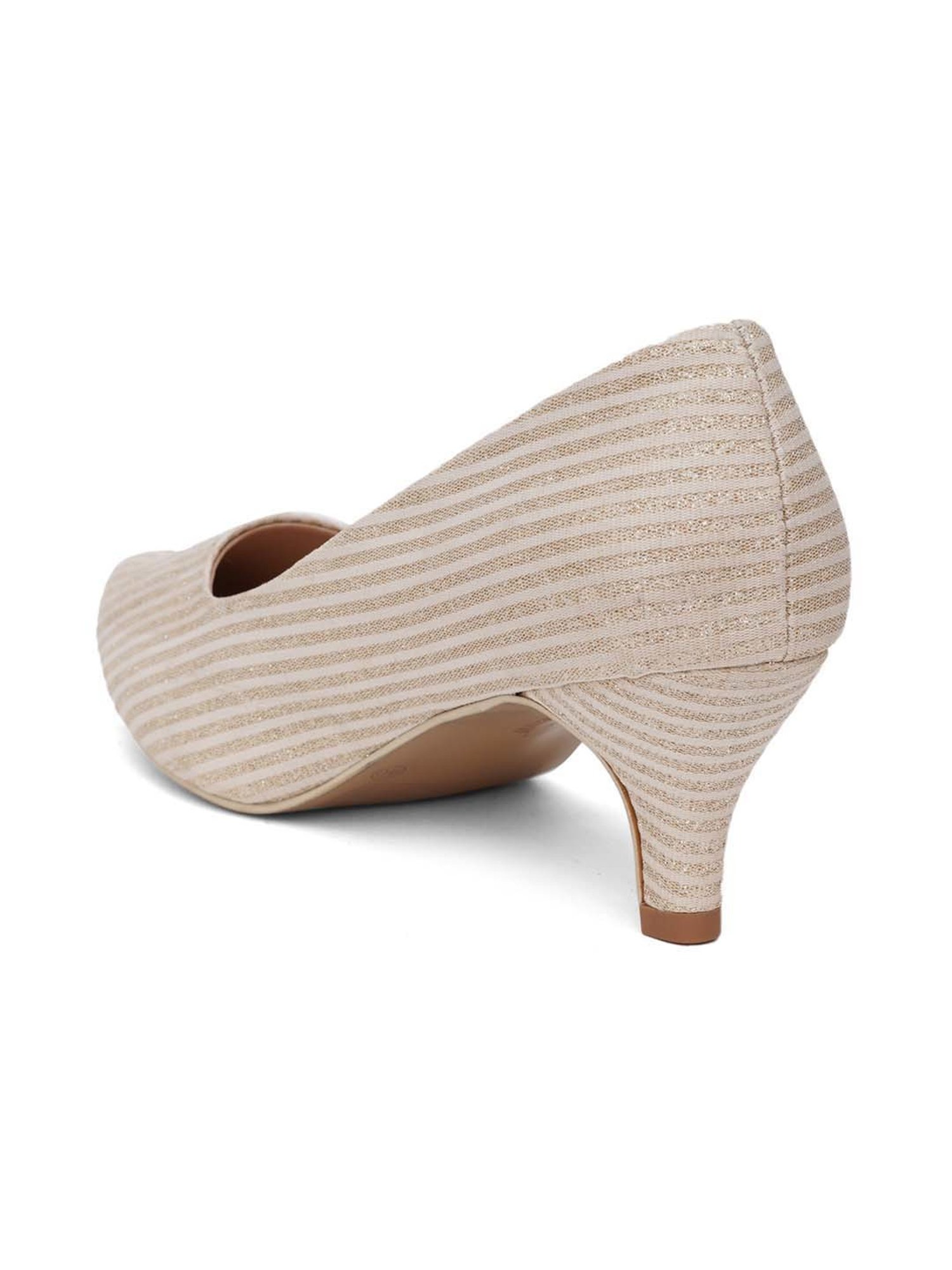 Sherrif Women's Cream Stiletto Pumps