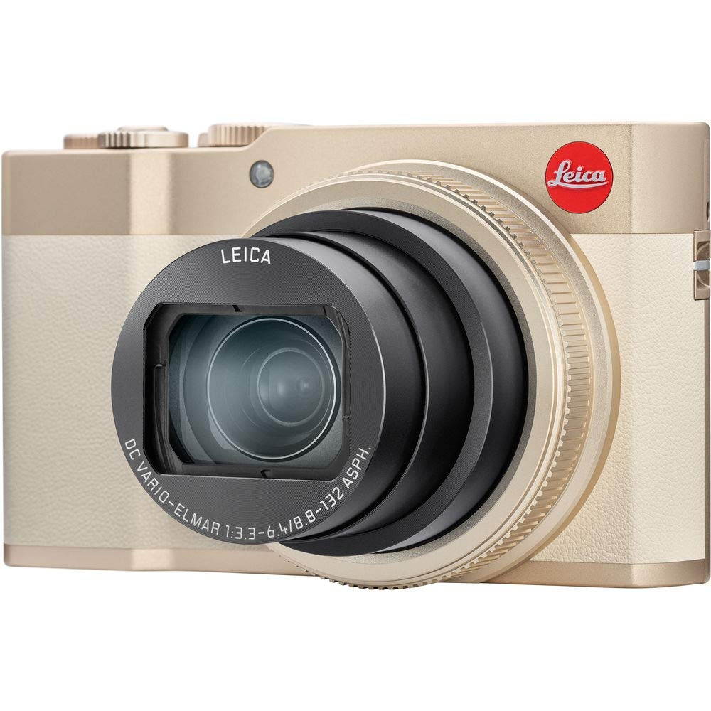 Leica C-Lux Digital Camera (Light Gold) - Starter Bundle