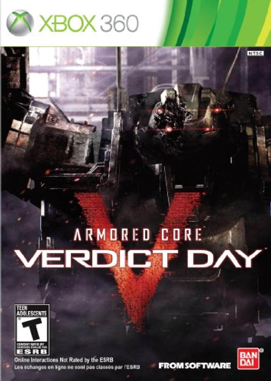 armored core: verdict day - xbox 360