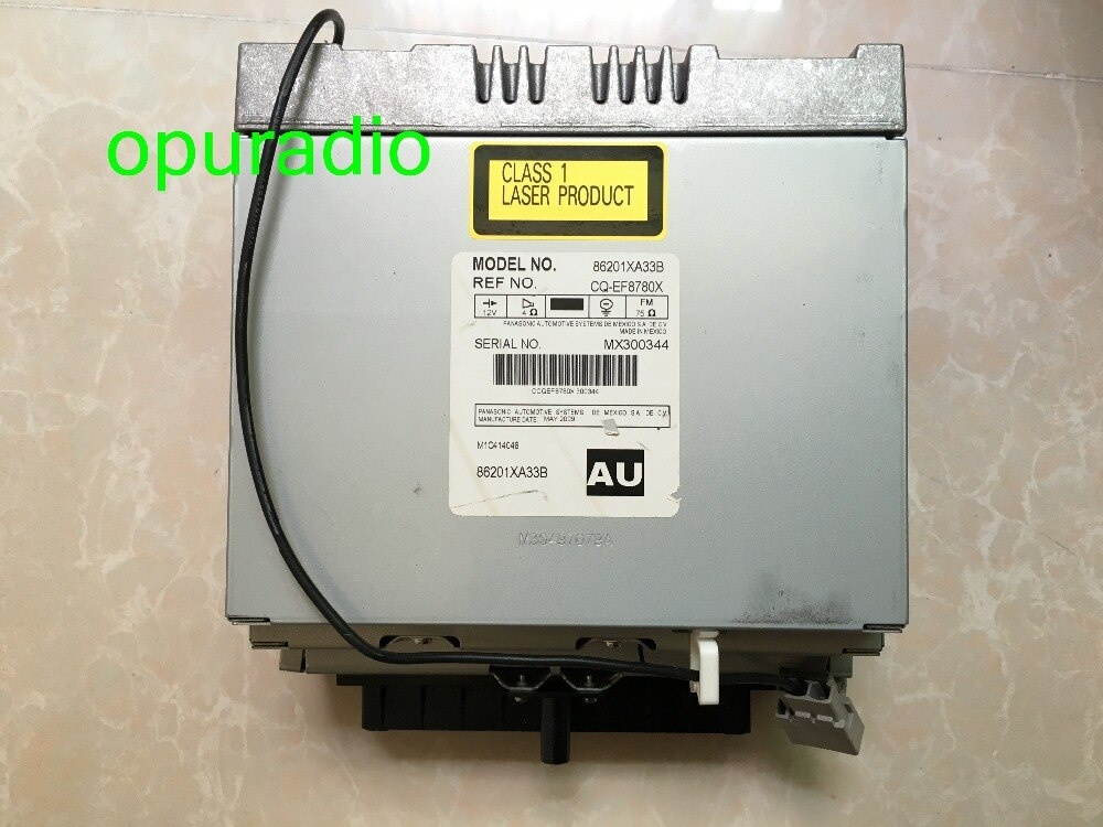 Subaruu OEM factory radio 86201XA33B CQ-EF8780X 6 cd changer with MP3 For Subarru Tribeca 06-13 Car MP3 player