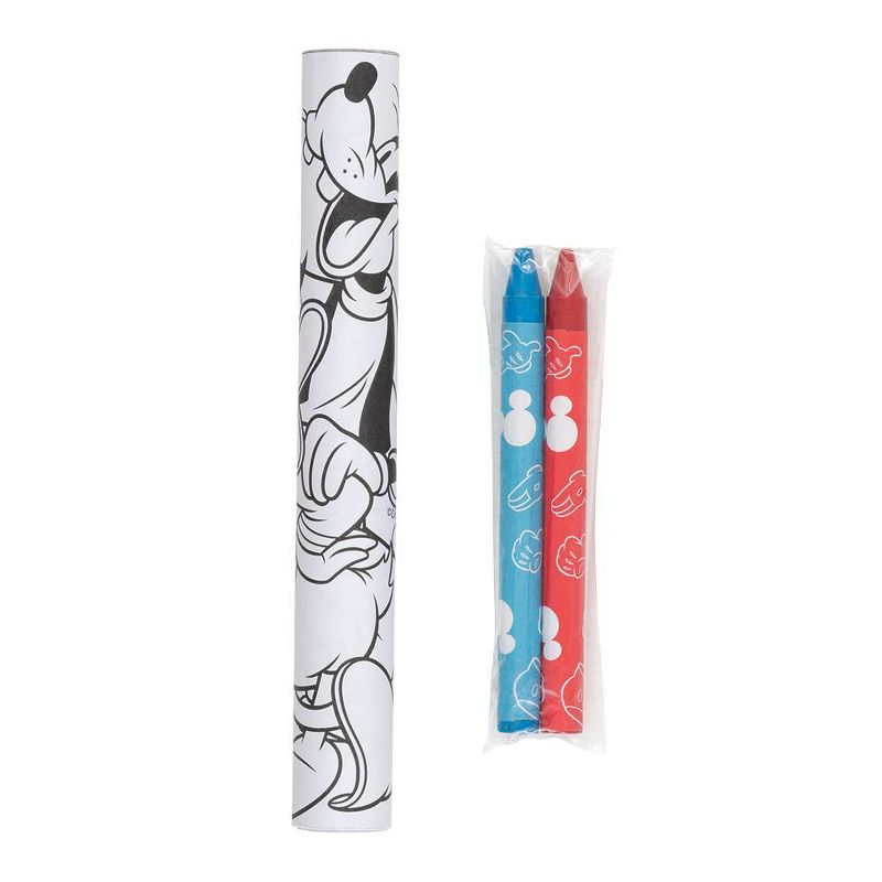 Mickey Mouse & Friends 3ct Coloring Rolls with Crayons Party Favors