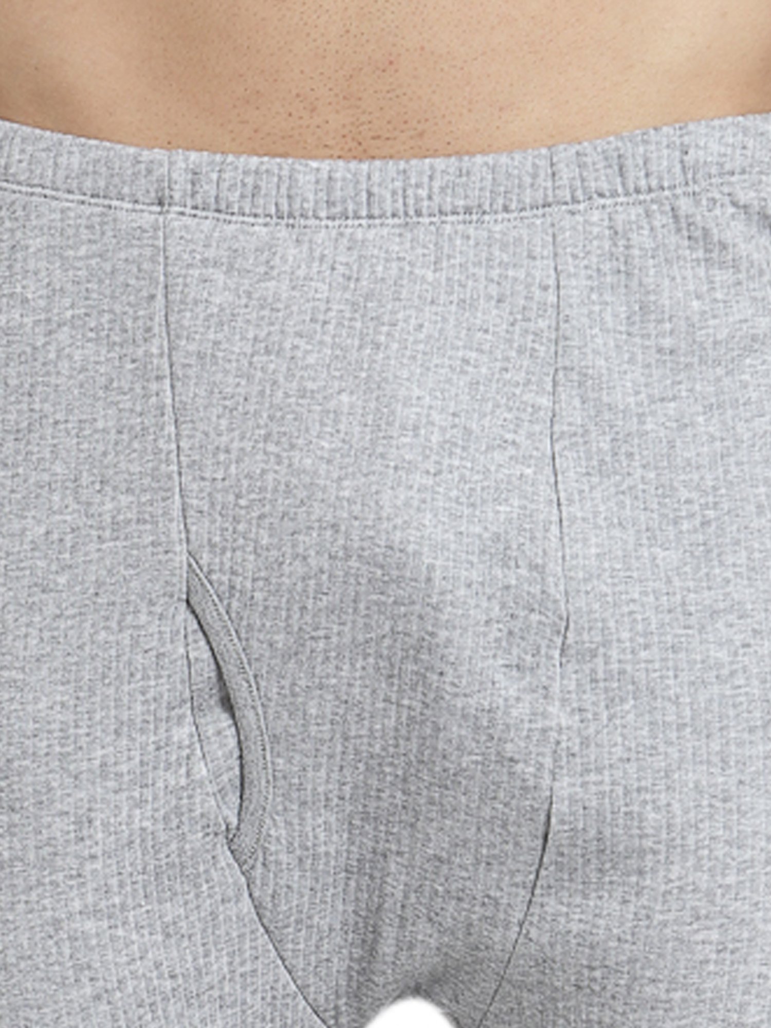 Kalt Light Grey Regular Fit Thermal Bottoms