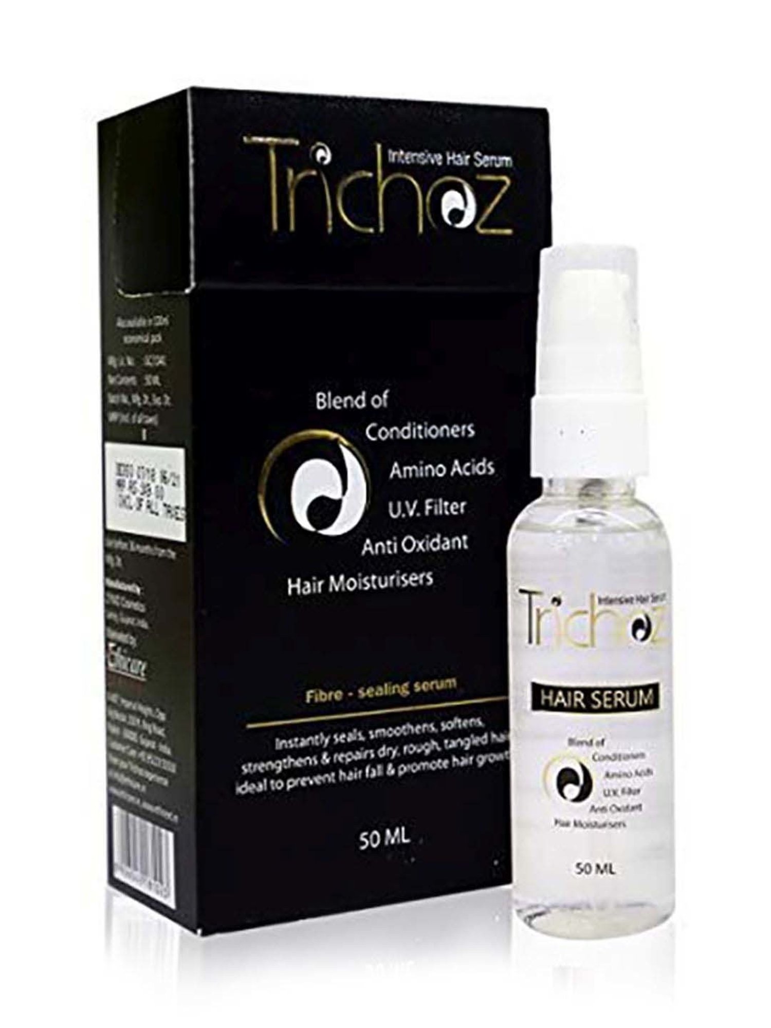 Trichoz Intensive Hair Serum - Pack of 2 (50 ml Each)