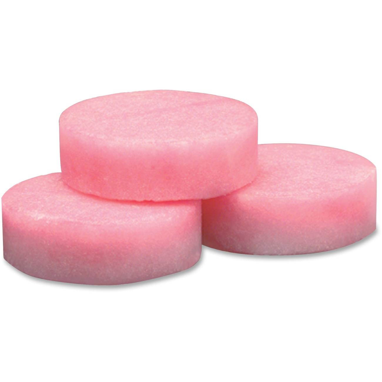 Impact 9503 Deodorized Urinal Block, Pink - 12/Box