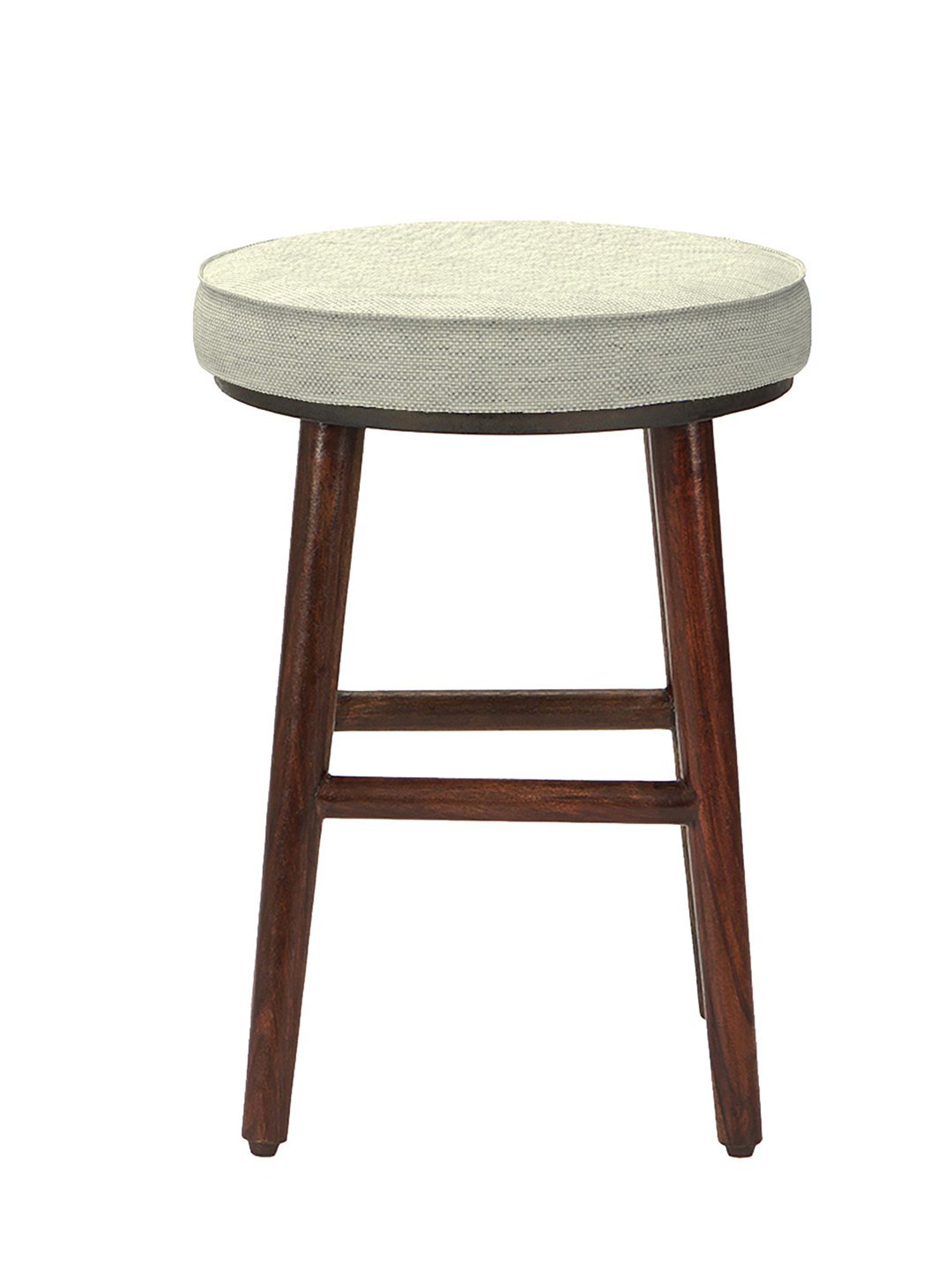 Chumbak English Srilanka Solid Ivory Wood Cafe Stool