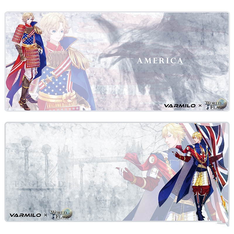 Varmilo X WORLD FLAGS XL  Gaming Mouse Pad 900X400X3mm for Gaming and  Home Use -America Theme