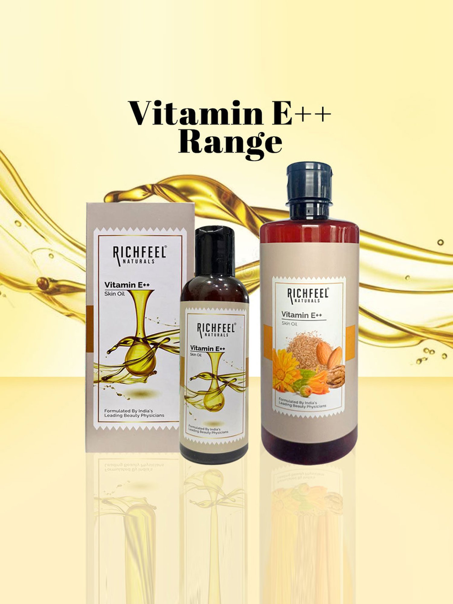 Richfeel Vitamin E ++ Skin Oil - 500 ml
