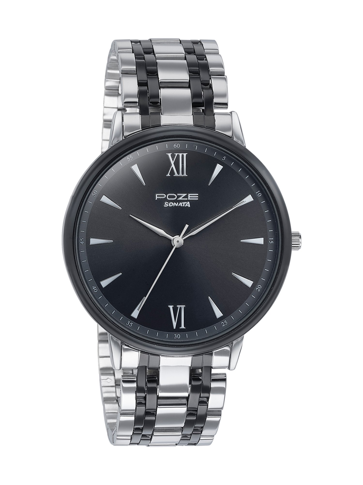 Sonata Poze 3.0 SP70044KM02W Analog Watch for Men