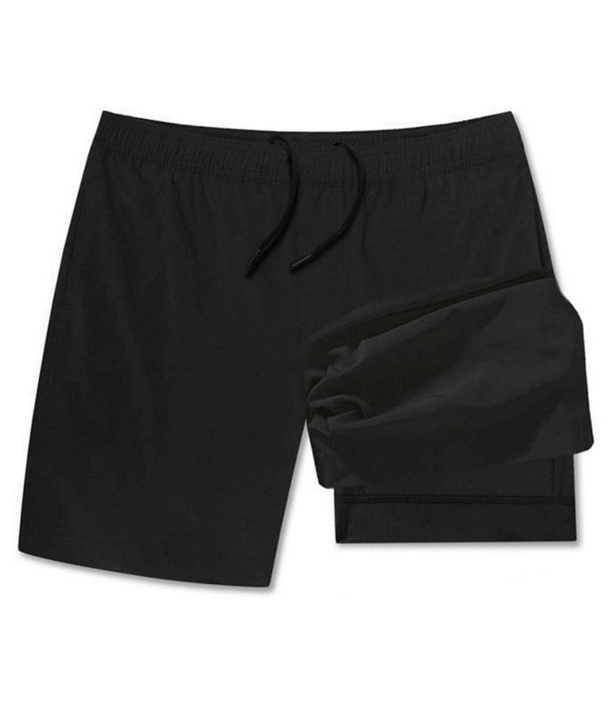 Redsand Elastic Waist Colorblock 20#double; Outseam Volley Shorts
