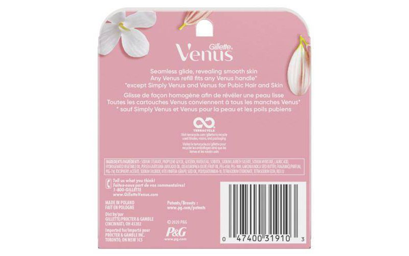 Venus ComfortGlide White Tea Women's Razor Blade Refills - 6ct
