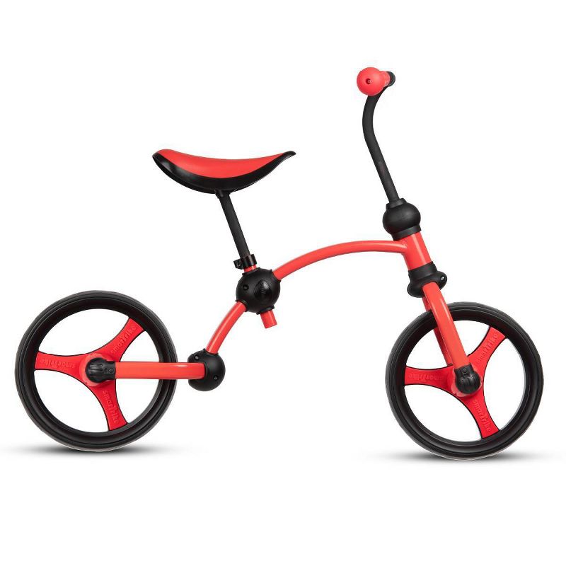 Kinderfeets White Adjustable Toddler and Kids Bike Helmet Bundle with Kinderfeets Sage GreenTiny Tot PLUS 2-in-1 Balance Trike Tricycle