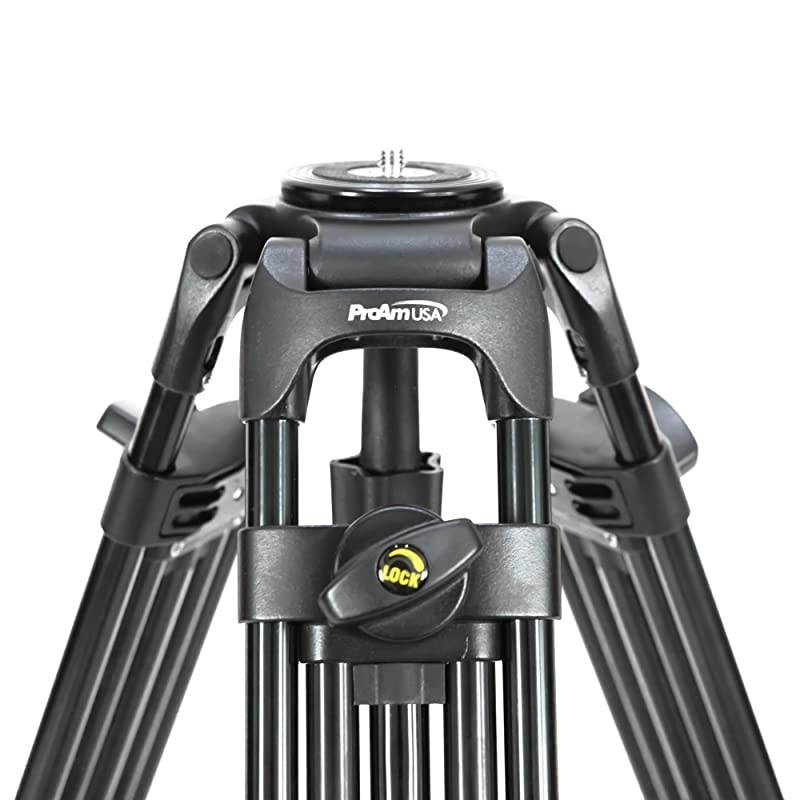 Professional Tandem Leg Tripod with 75mm Bowl Mount & Adapter by