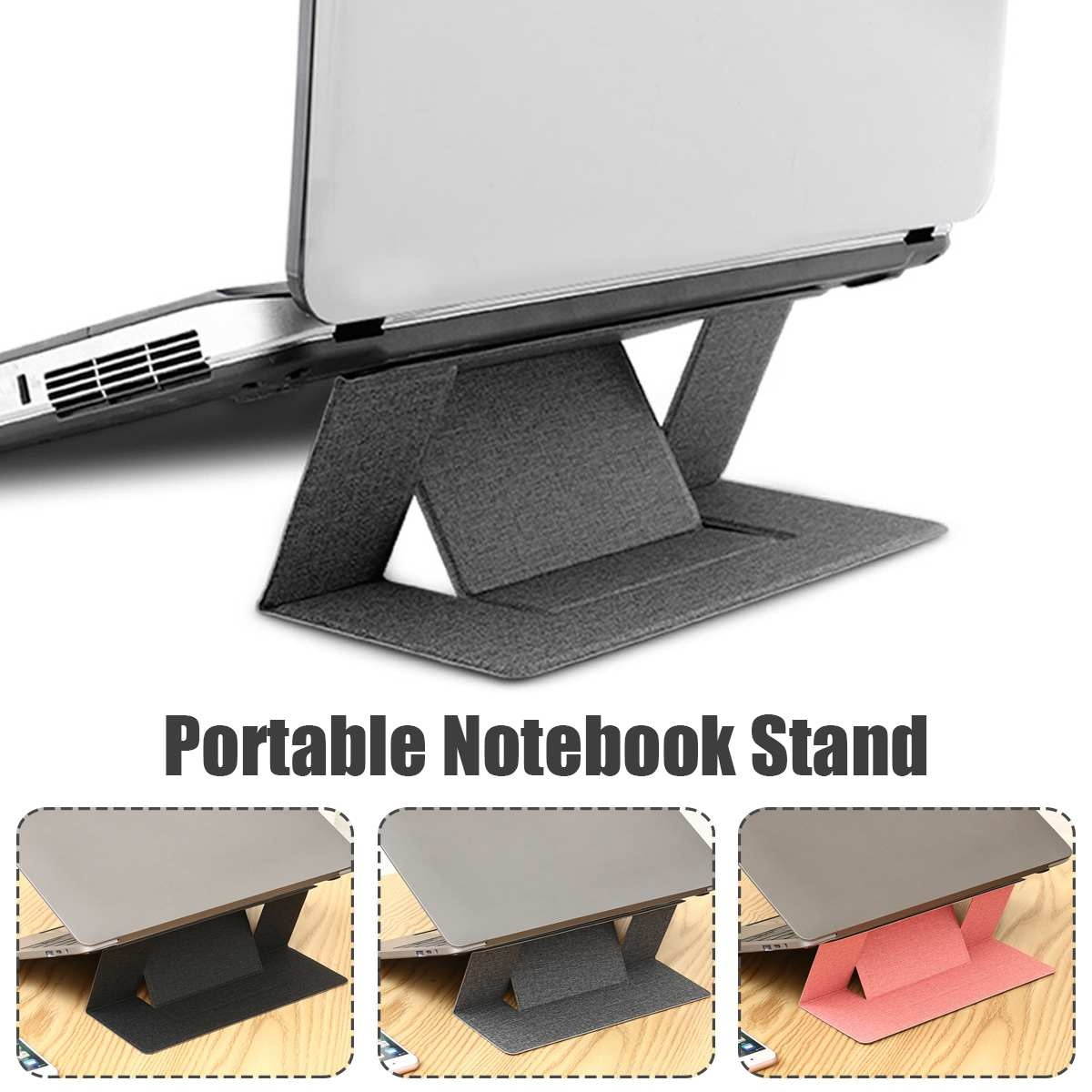 Portable Folding Laptop Stand Adjustable Height Bracket Notebook Laptop Pad Tablet Holder for iPad for MacBook