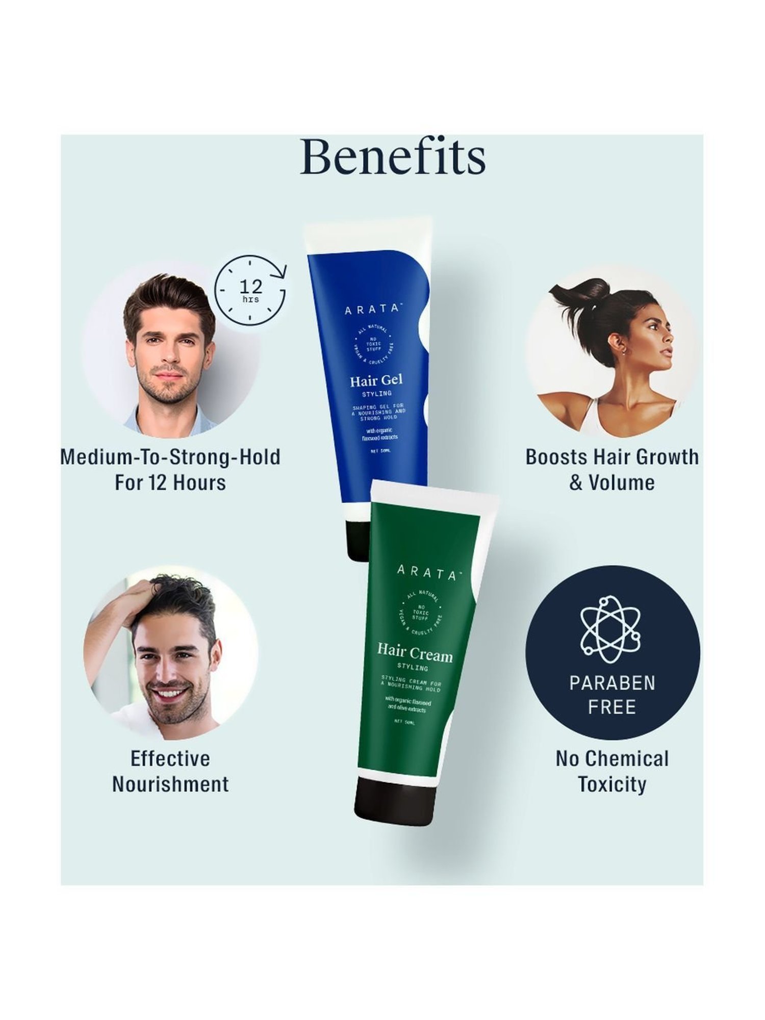 Arata Hair Styling Combo