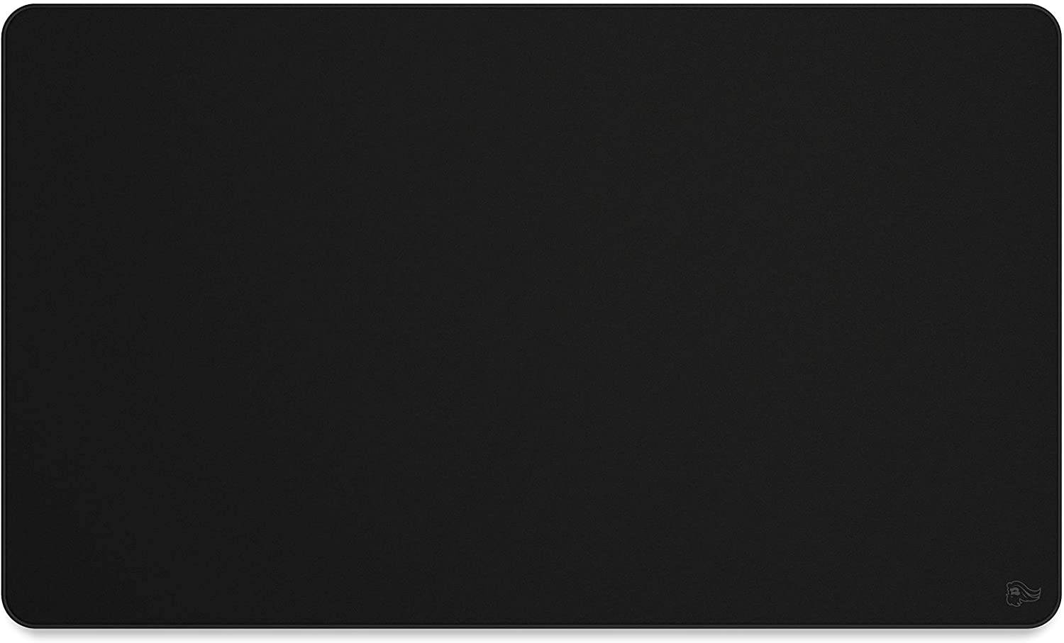 Glorious XL Extended Gaming Mouse Mat/Pad - Stealth Edition - Large, Wide (XLarge) Black Cloth Mousepad, Stitched Edges | 14"x24" (G-P-Stealth)