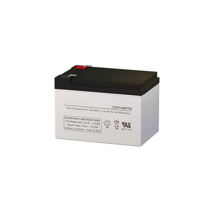 Compatible Sealed Lead Acid Battery 12V 12AH w F2 Terminal