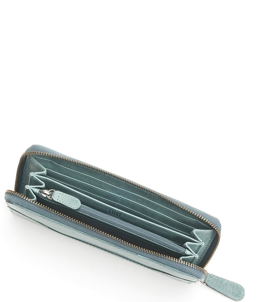 Frye Melissa Leather Zip Wallet