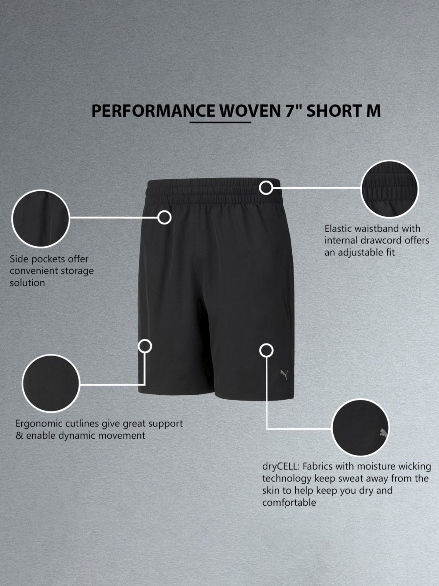 Adidas White Regular Fit Striped Sports Shorts