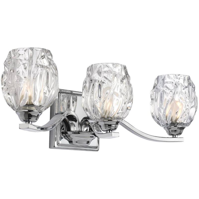 Feiss Kalli 20" Wide Chrome 3-Light Bath Light