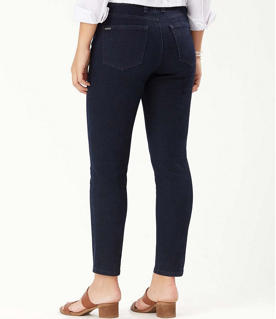 Tommy Bahama Boracay Indigo High-Rise Soft Stretch Denim Ankle Jeans