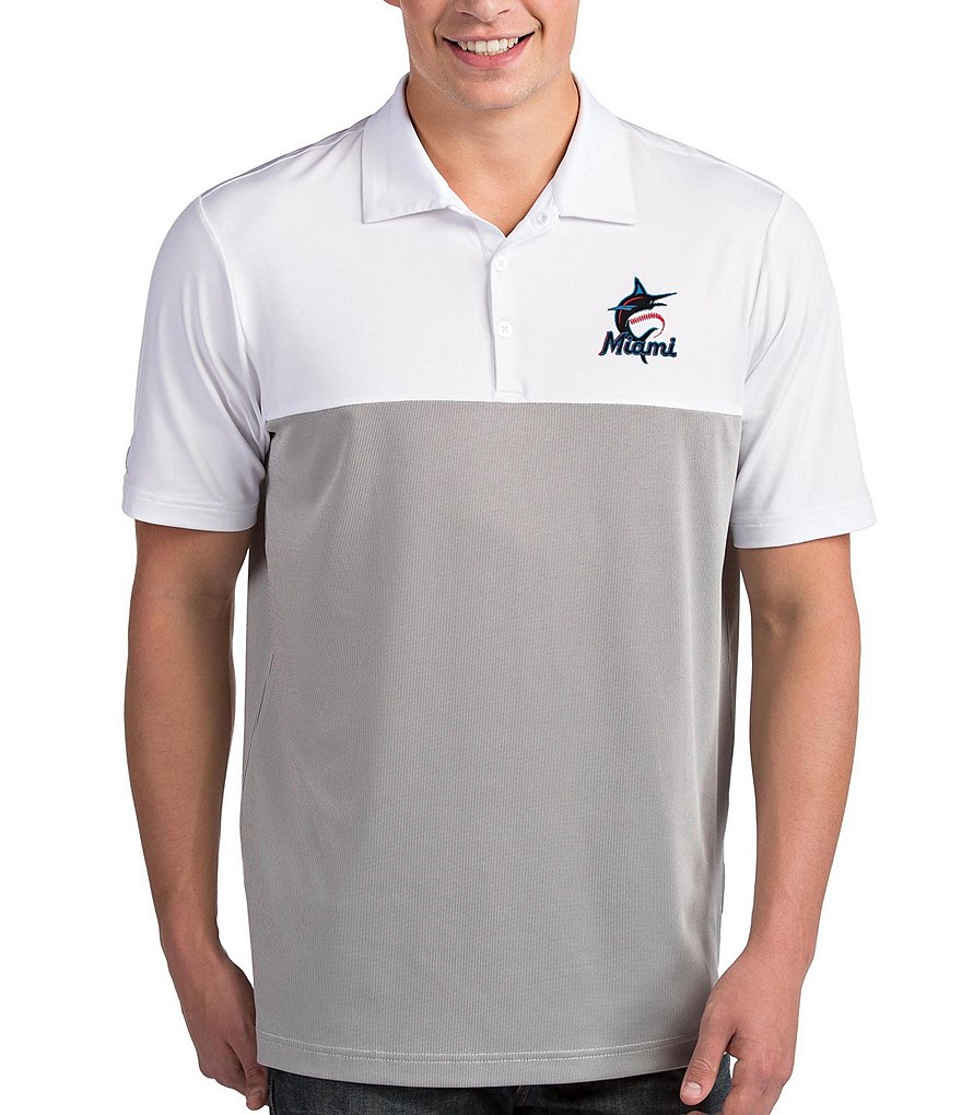 Antigua MLB National League Venture Short-Sleeve Polo Shirt