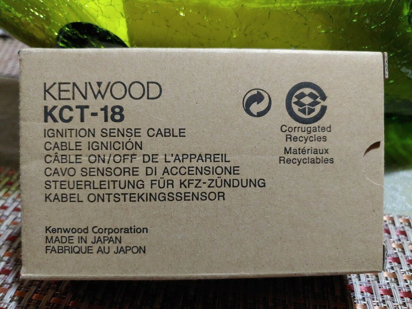 QTY 20 Case lot Kenwood KCT-18 Ignition Sense Cable NEW NIB OEM FACTORY