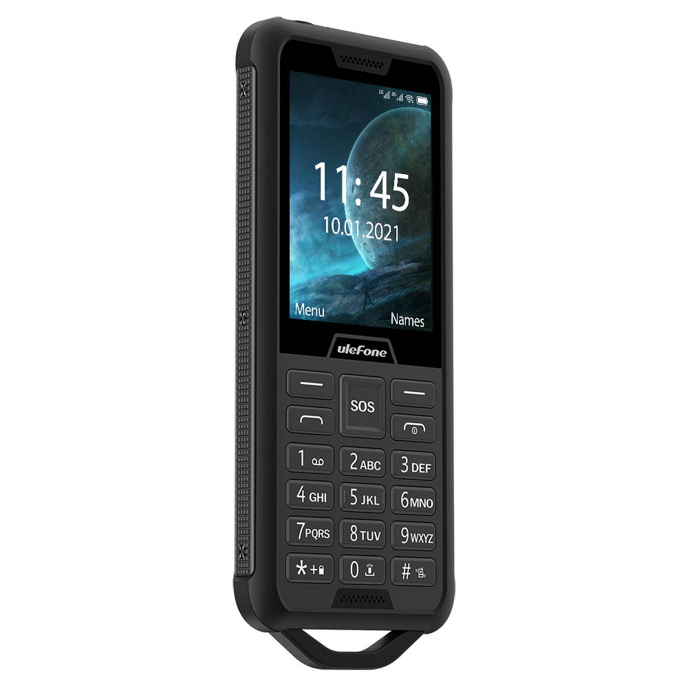 ulefone ARMOR MINI2 Rugged celltphone Unlocked, 32MB RAM + 32MB ROM Cell Phone 2100mAh Battery Support 2G network, feature phone