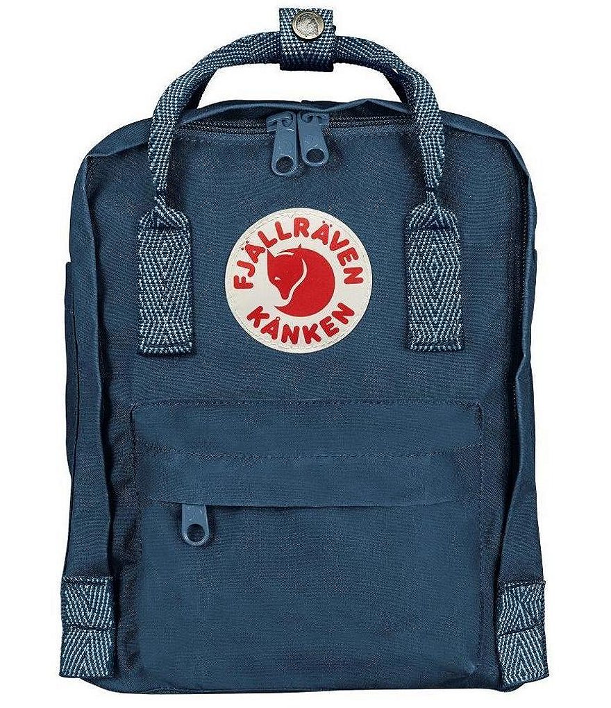 Fjallraven Contrast Handle Mini Kanken Water-Resistant Backpack
