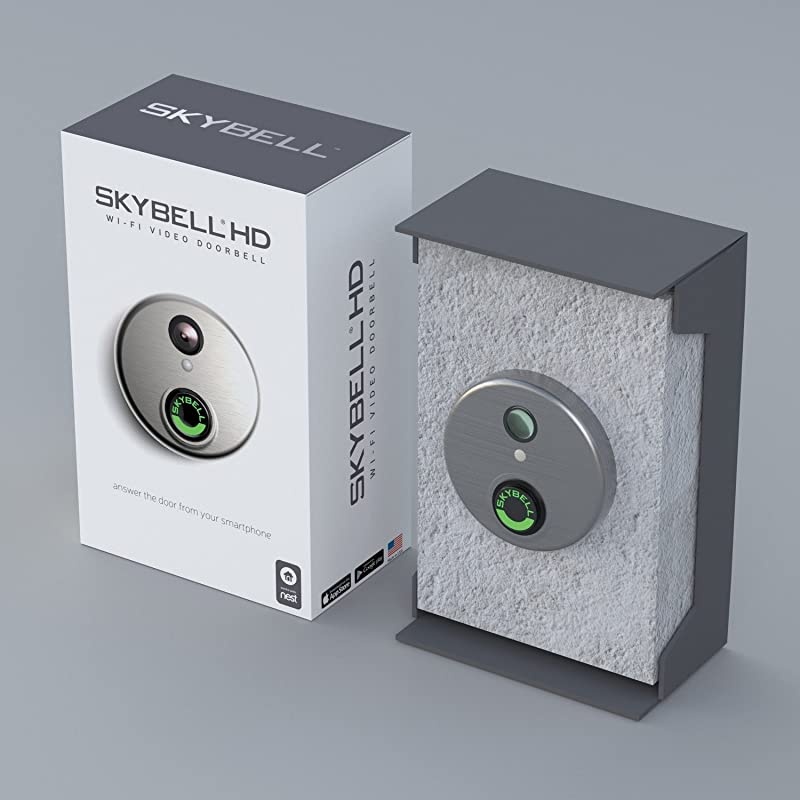 SH02300SL HD WiFi Video Doorbell, Silver