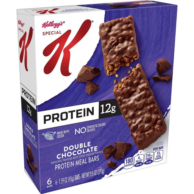 Special K Protein Double Chocolate Meal Bars - 6ct- Kellogg's