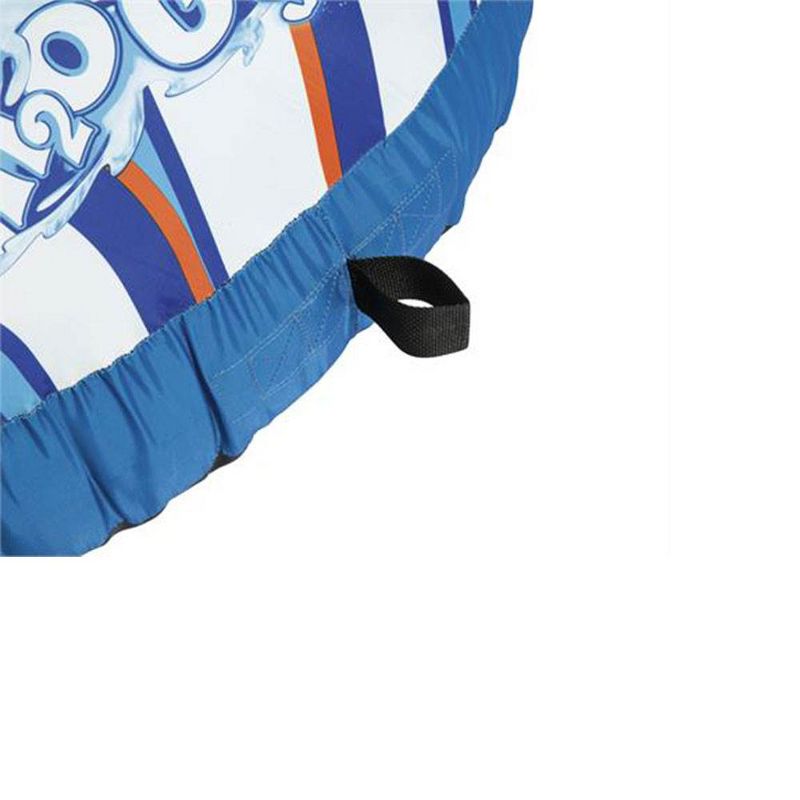 Bestway H2GO Snow Polar Edge Inflatable Kids Snow Tube with Fabric Cover Blue