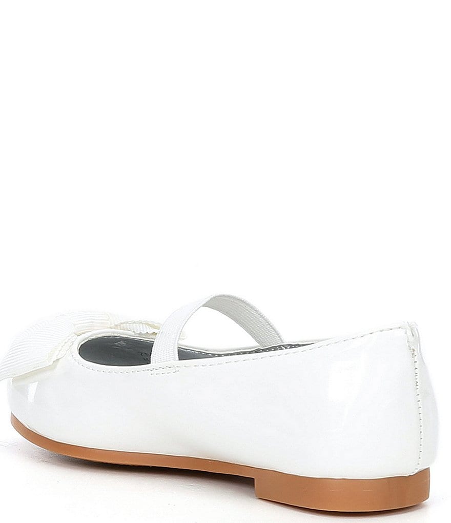 Copper Key Joyyful-T Patent Bow Ballet Flats (Toddler)