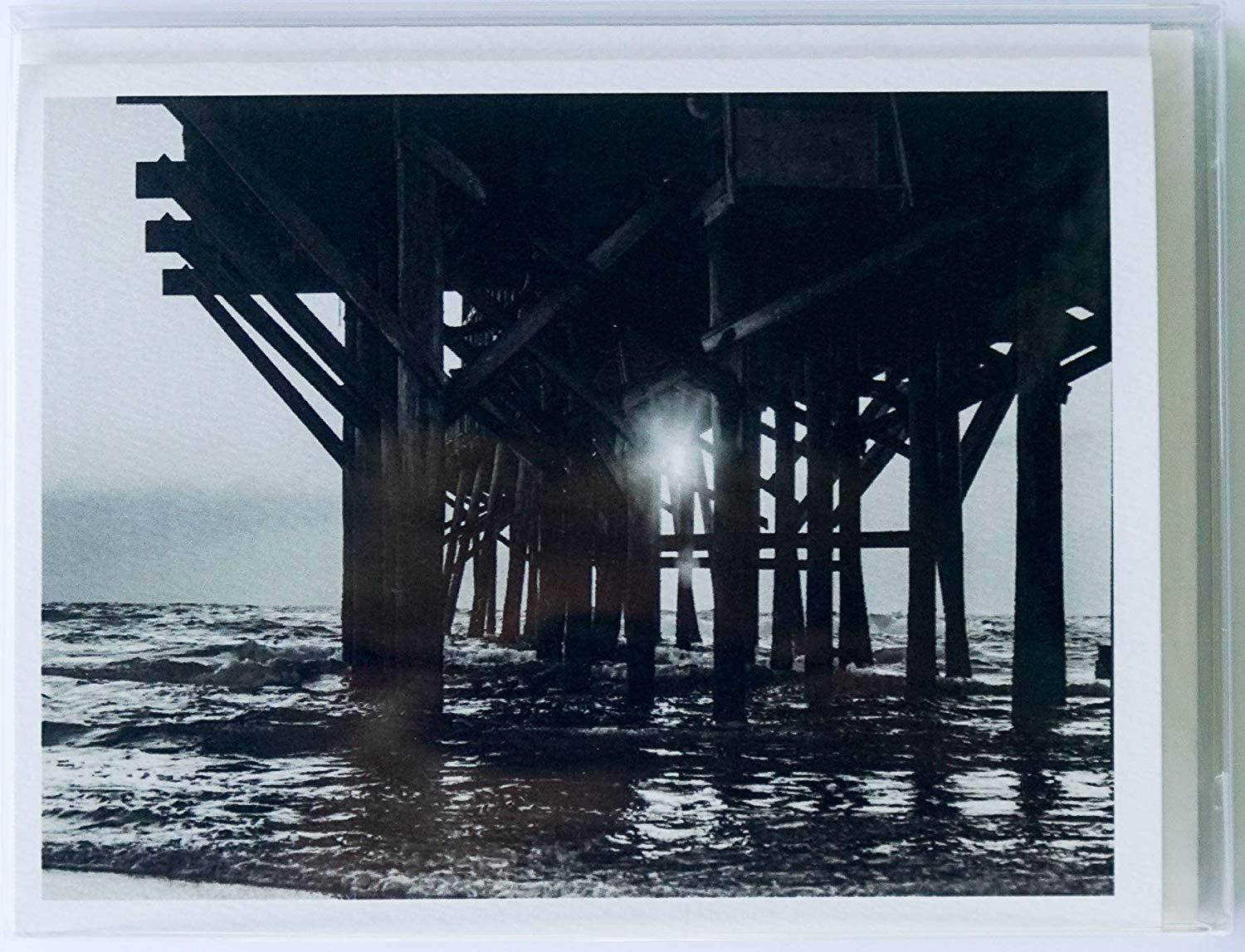 Sunrise/Sunset Note Cards Original Elegant Photographic Textured White Blank 4.25"x 5.50" Boxed Set 8 W/Matching Envelopes In Plastic Jacket Thank You Invitations Birthdays Greetings