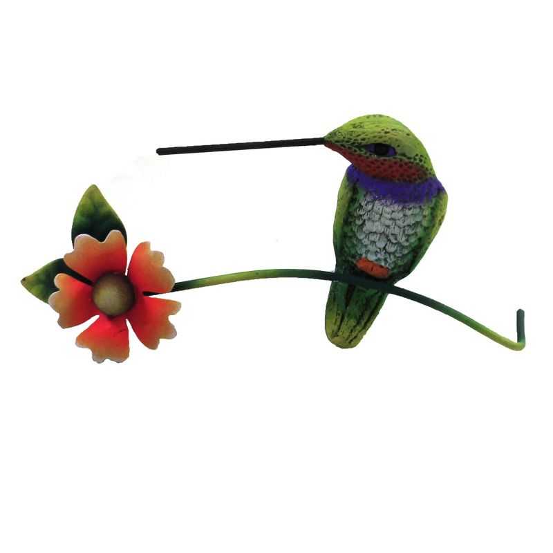 Home & Garden 4.5" Hummingbird Sitting Wall Decor Yard Decoration Regal Art & Gift  -  Decorative Sculptures