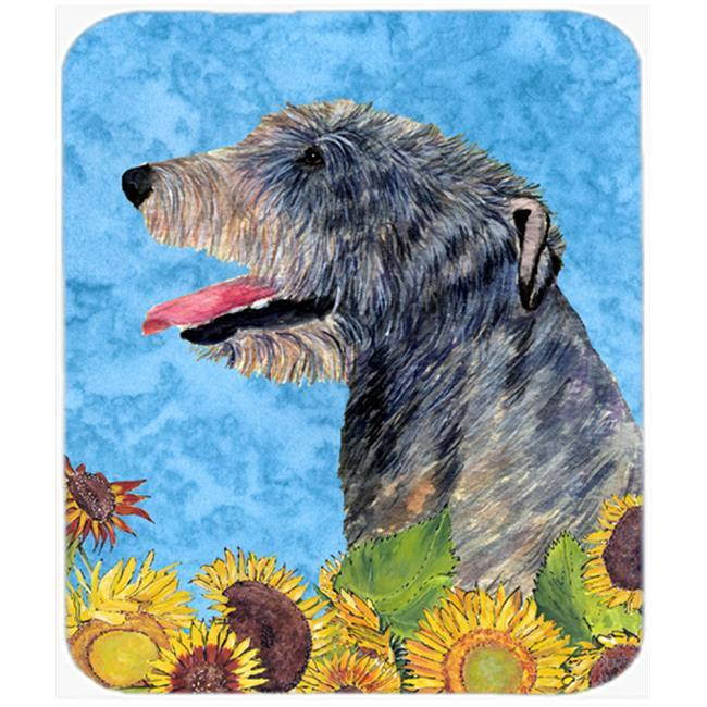 Irish Wolfhound Mouse Pad, Hot Pad or Trivet