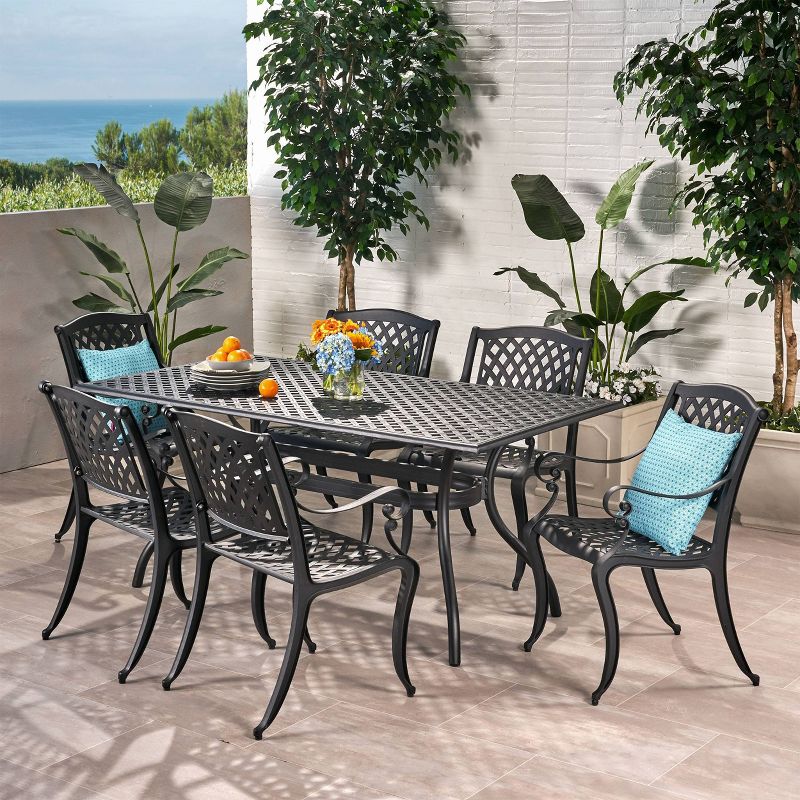 5pc Milano Dining Tan - Royal Garden